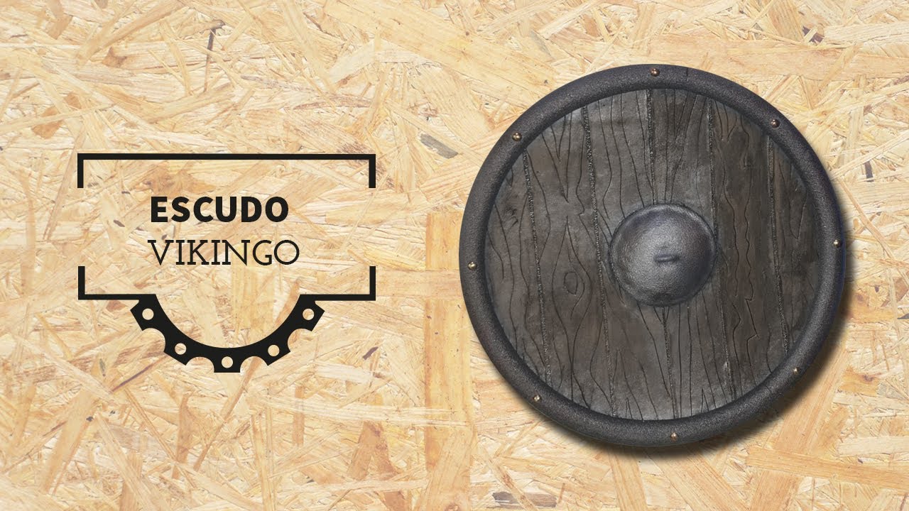 Cómo Hacer un Escudo Vikingo de Goma EVA How to Make an EVA Foam Viking  Shield 