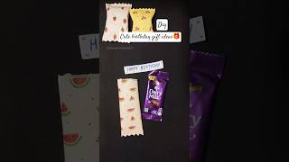 Cute birthday gift ideas🎁 ✨🤩 /diy gift ideas #shorts​​ #ytshorts​​ #trending​​ #easy​​ #diy​​