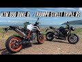 KTM 890 Duke R v Triumph Street Triple RS