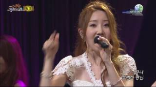 윙크 봉 잡았네 전국top10가요쇼 20160922