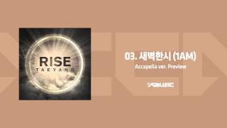 TAEYANG - 새벽한시(1AM) ACCA ver. Preview