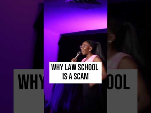 THE REASON YOU SHOUDLNT GO TO LAW SCHOOL