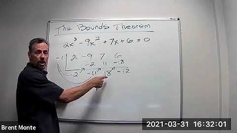 The Bounds Theorem