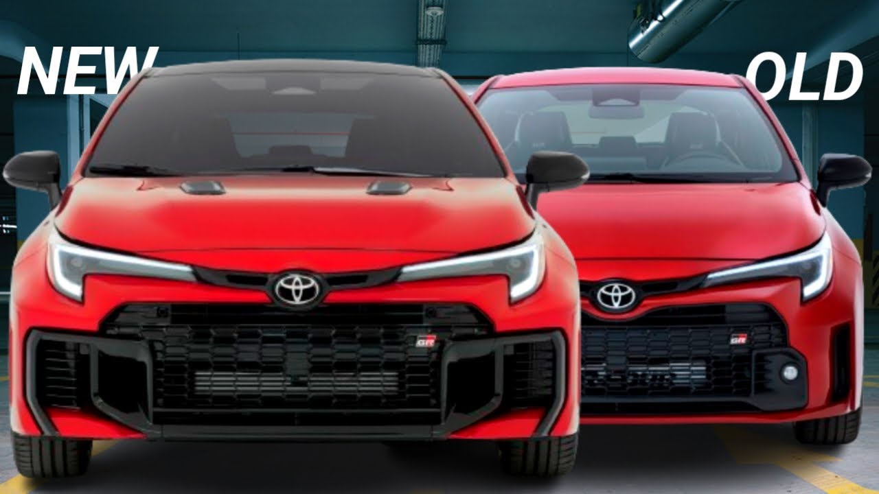 New 2025 Toyota GR Corolla Vs 2024 Toyota GR Corolla | Visual Compare