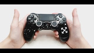 Custom made OFF WHITE PS4 controller