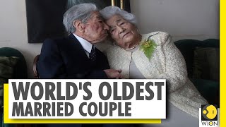 Julio Mora \& his wife Waldramina Quinteros are the world's oldest married couple | World News