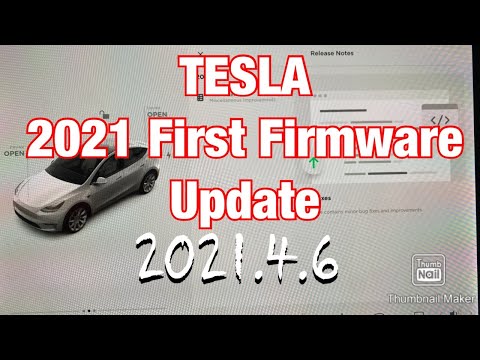 TESLA 2021 First Firmware Update 2021.4.6 | Can you RetroFit A BoomBox speaker?