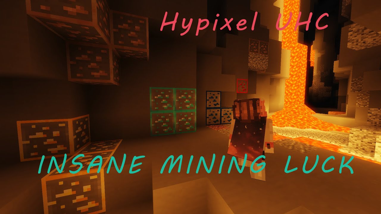 Insane mining luck...(Hypixel UHC)