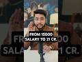 HOW TO START INVESTING WITH 15K SALARY | 21 CRORE CORPUS | HOW TO INVEST | AFORAYUSH AYUSH SHUKLA