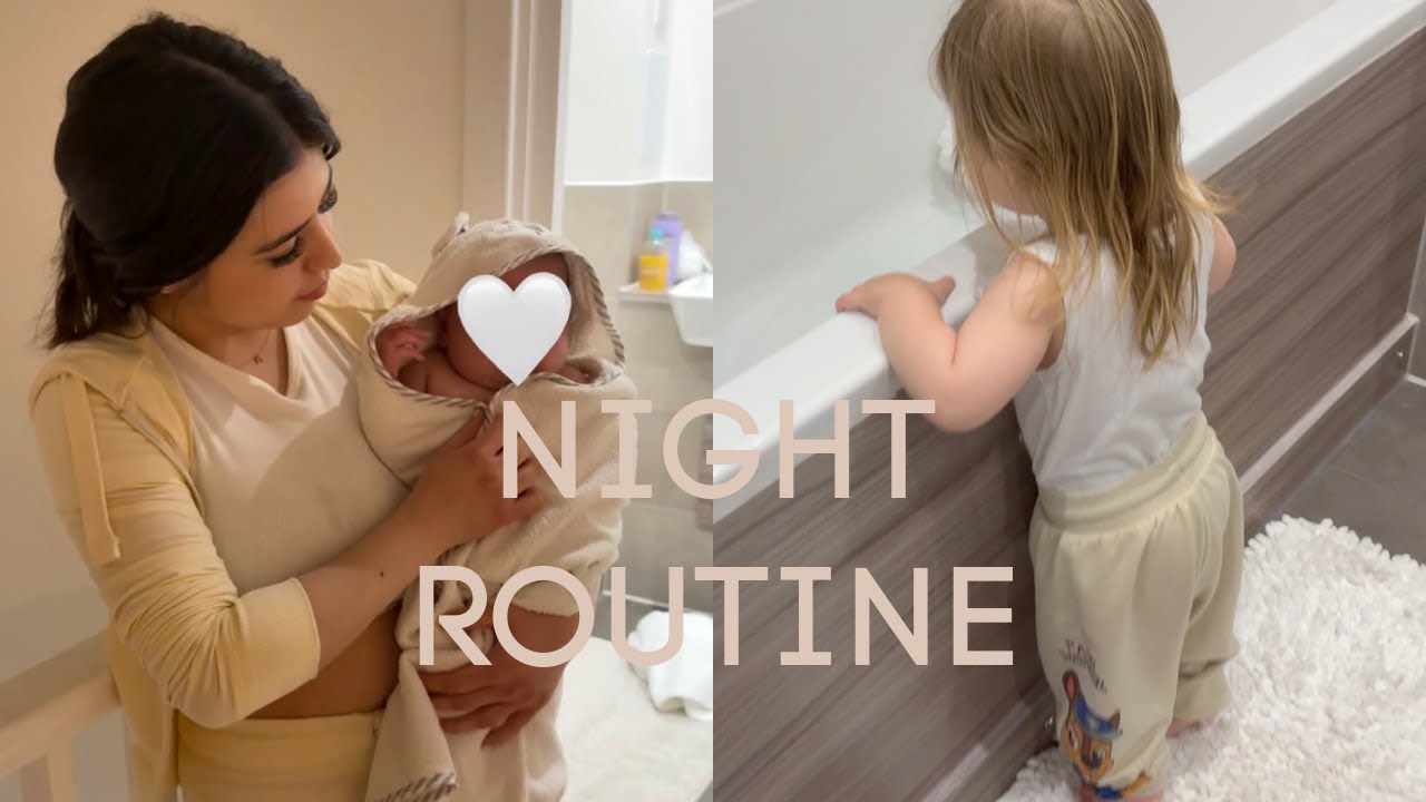 REALISTIC NIGHT ROUTINE MOM OF 2 🤍 | SOPHIA GRACE
