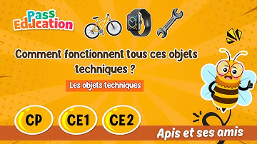 A quoi ça sert un objet technique ? - CP - CE1 - CE2 - Apis & ses amis Leçon, Exercices, Évaluation