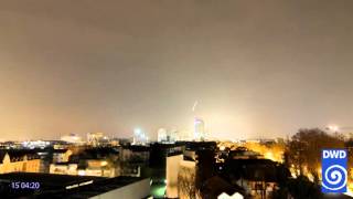 DWD Webcamfilm Offenbach Ost 2015 Dezember