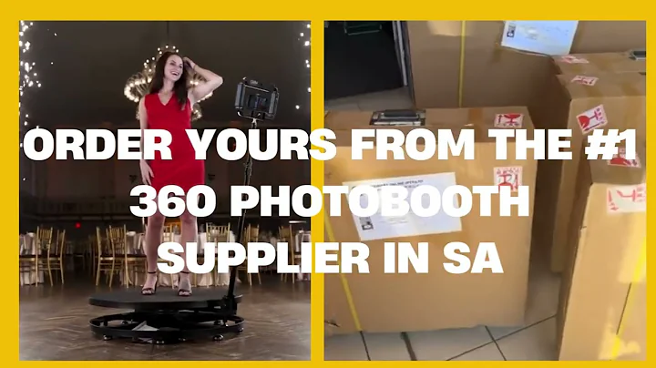 Start your own 360 photo booth business in South Africa