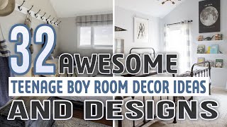 32 Awesome Teenage Boy Room Decor Ideas and Designs
