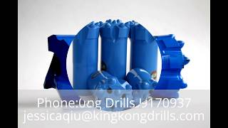 KKD.T45 89mm thread rock button bit