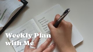 weekly plan with me | b6 Stalogy | minimal planner | minimalist planner | Nicole Makes Plans