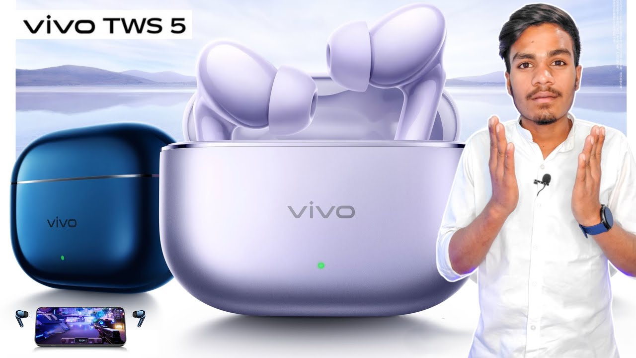 Vivo TWS 5 | Features & Specs | 48h Battery, 60dB ANC | New Hi-Fi