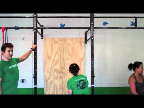 Sheila's first pullup