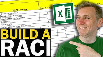 Make a RACI with Excel - Simple Tutorial