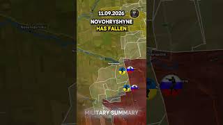 ⚔️ZORIVKA & NOVOHRYSHYNE HAVE FALLEN 🔥 Military Summary 2026.09.11 #russia #ukraine #ukrainewar