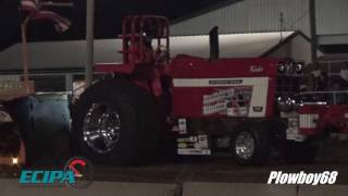 ECIPA 9,500lb 4.1 Limited Pro Stock Tractors in Marengo, IA August 27, 2016