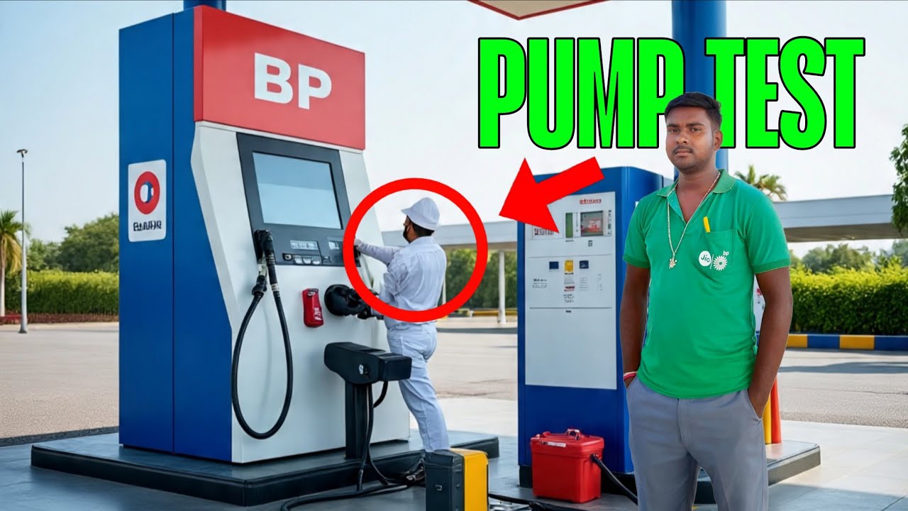 Reliance jio BP petrol pump ⛽ Pump test full video 🤔 Fast morning testing oils