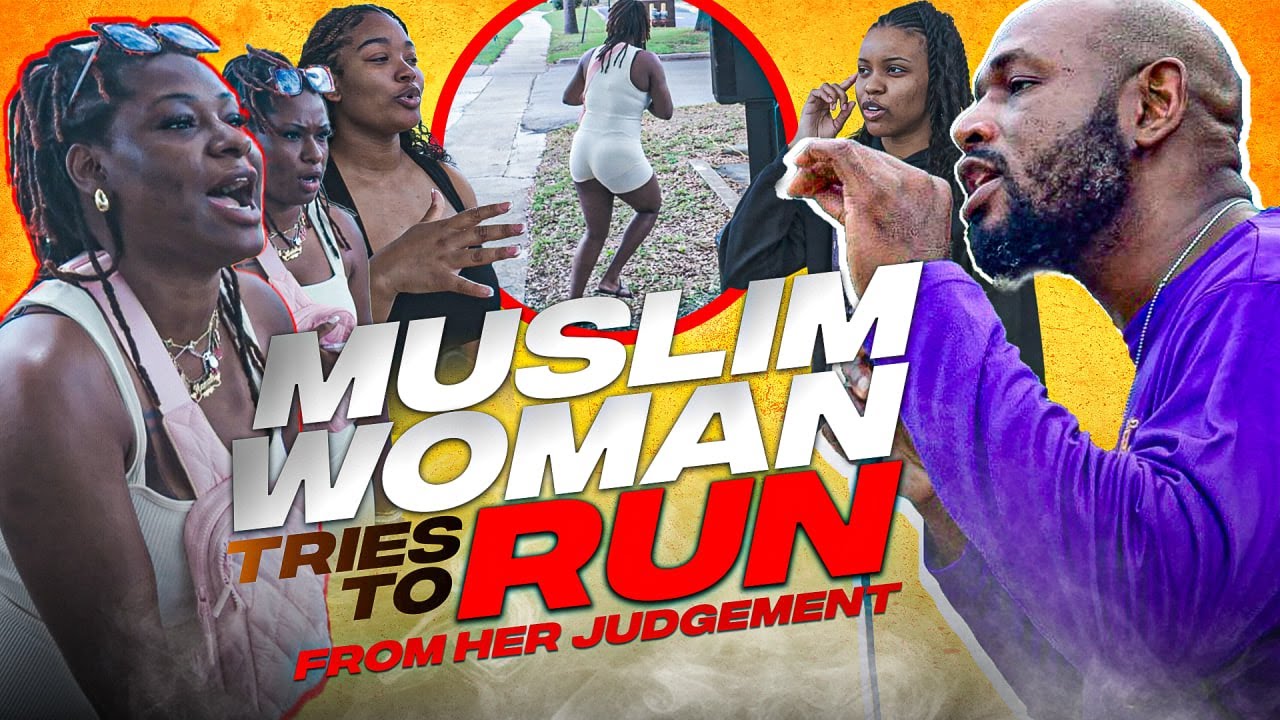 Muslim Woman Tries to RUN From Her Judgement - YouTube
