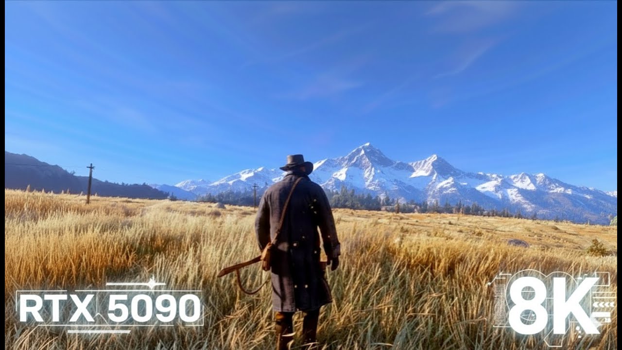RDR2 Looks REAL in 8K Ultra Graphics Mod on RTX 5090! - YouTube