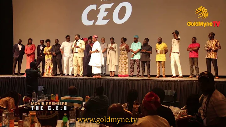 WATCH THE GRAND LAGOS PREMIERE OF KUNLE AFOLAYAN'S #THECEOMOVIE