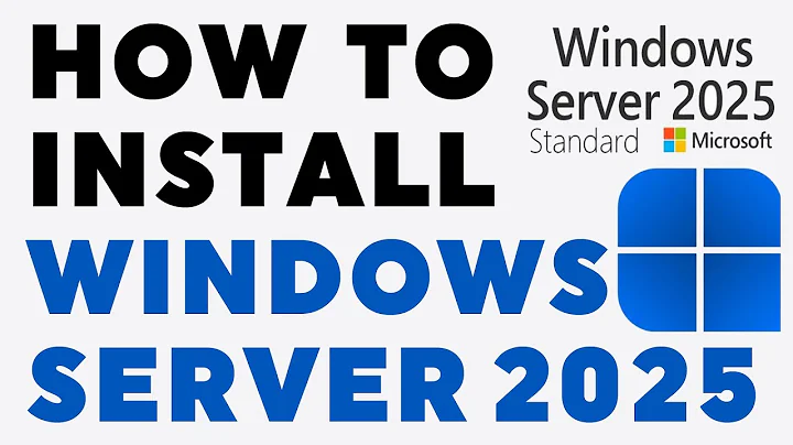How to Install Windows Server 2025 on VMware Workstation Pro 17