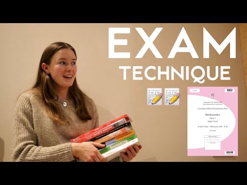 Exam Technique and Maximising Marks in the Leaving Cert (& other exams)