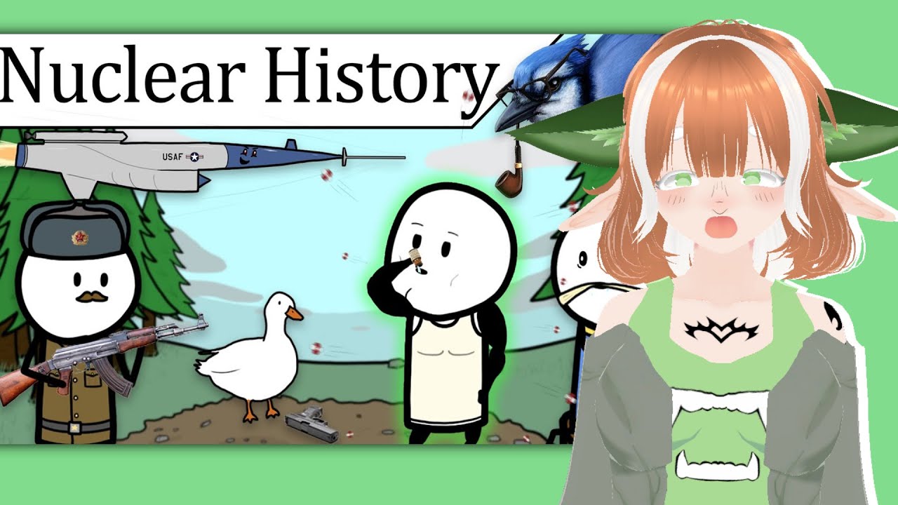 The Worst Radioactive Ideas in Nuclear History ll Bat Vtuber Reacts to BlueJay