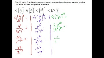 1.2 Example 8 Using the Power of a Quotient Rule