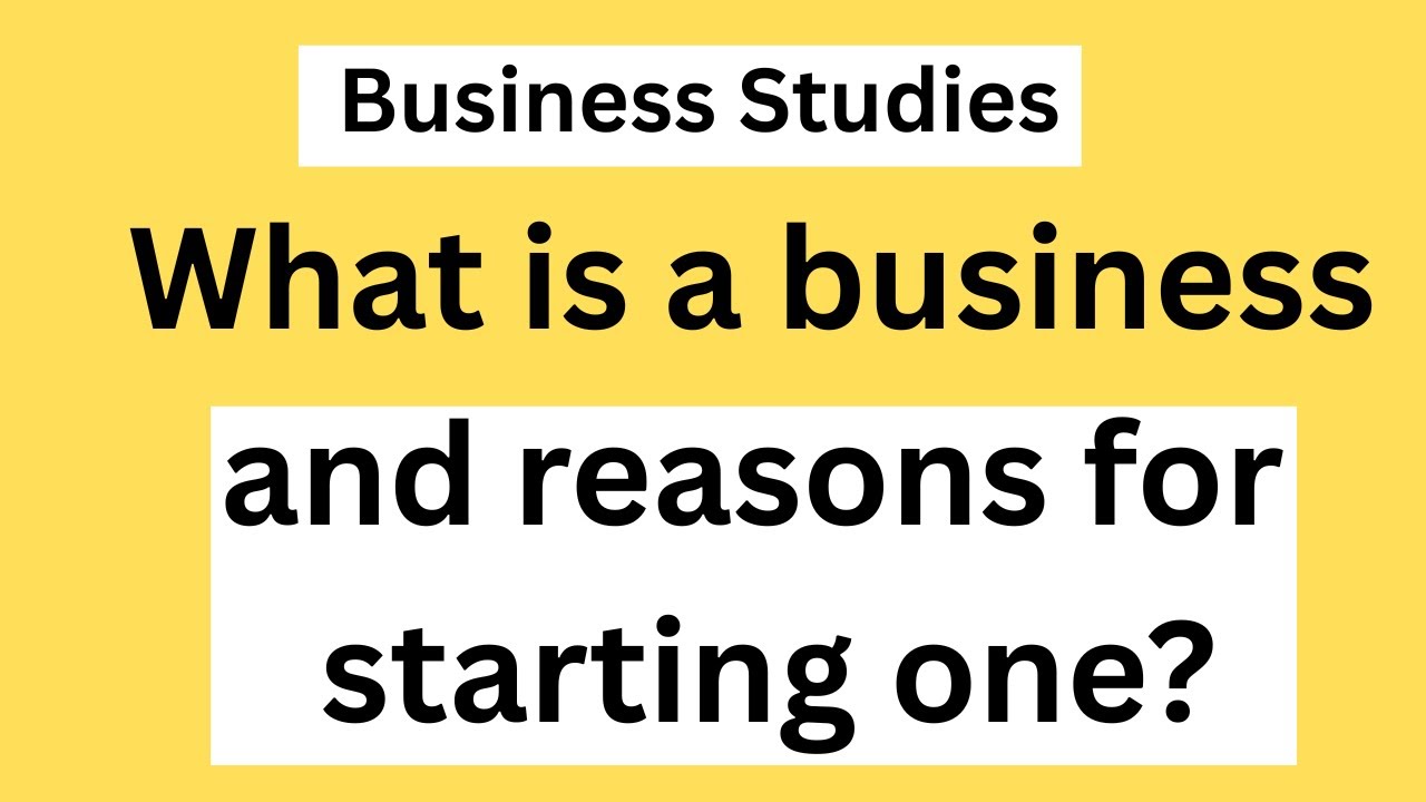 Что такое бизнес и зачем его начинать?
