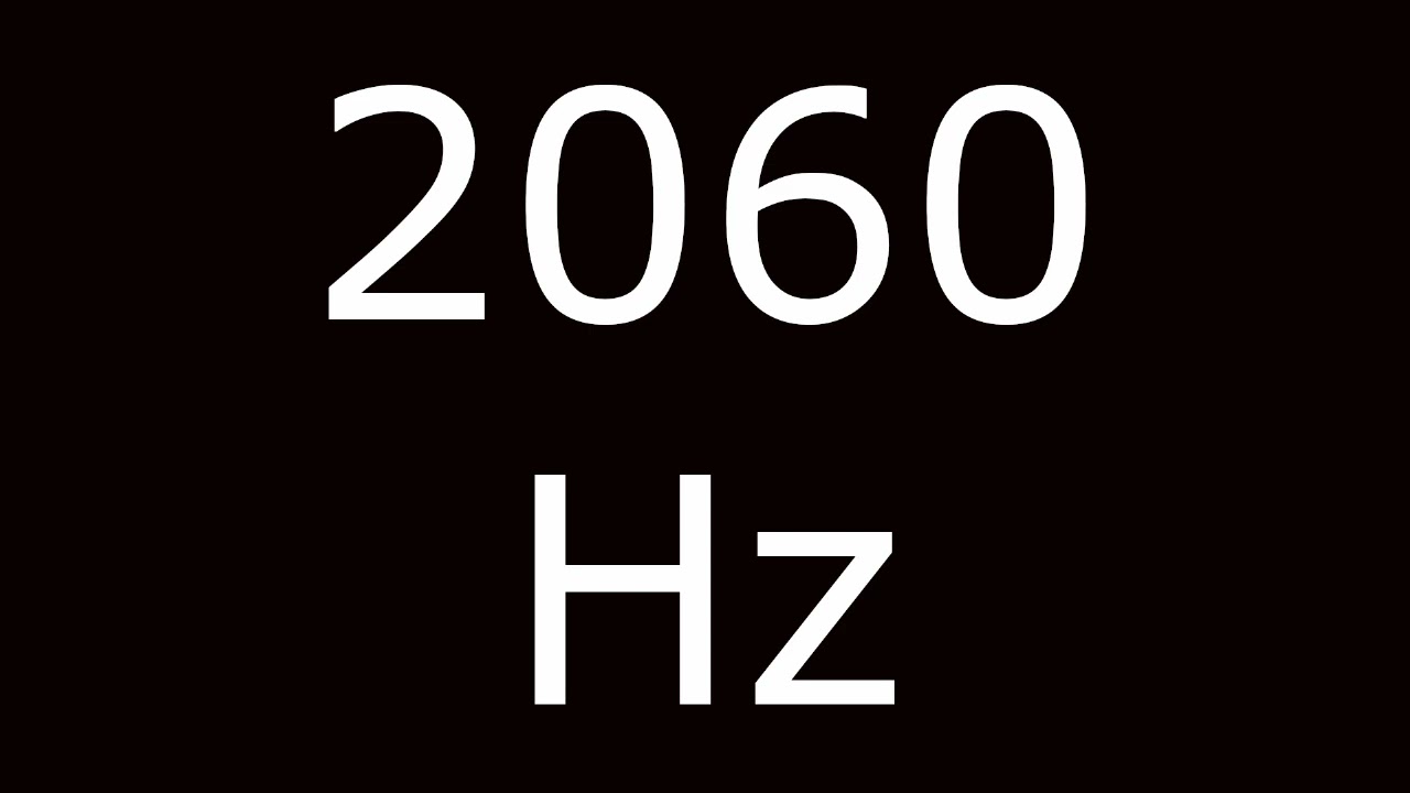 2060 Hz Frequency Test