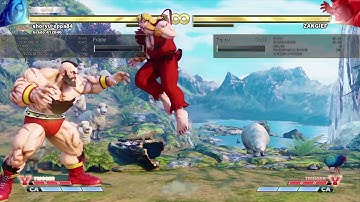STREET FIGHTER V ken v trigger 1 22 hits combo