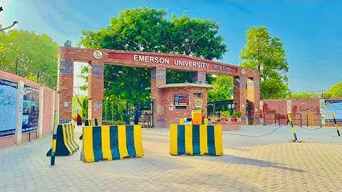 Emerson University Multan