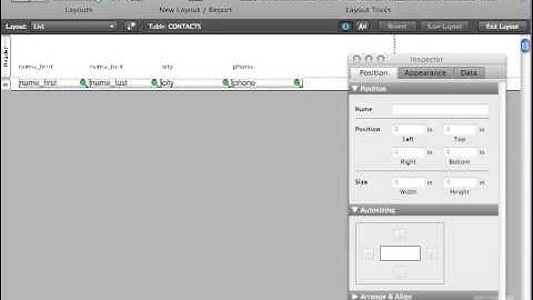 FileMaker Tutorial - 054 - Status Toolbar pt 2