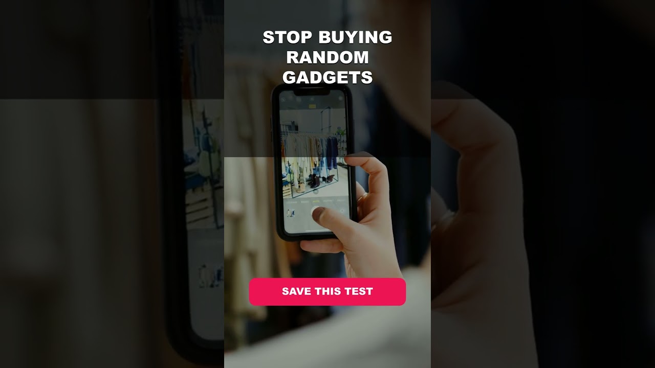 The 3-second gadget test