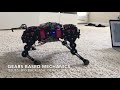 Quadruped robot - unsuccessful builds