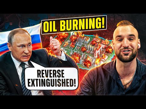 Russian Oil Industry is BURNING DOWN! 