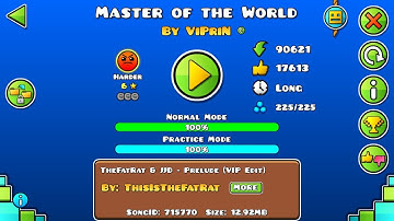 Master of the World, a collab by ViPriN and Terron | Geometry Dash