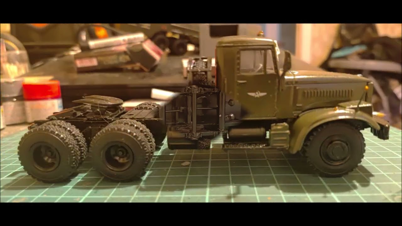 Краз -258Б1 с п/п ТЗ-22  AVD.