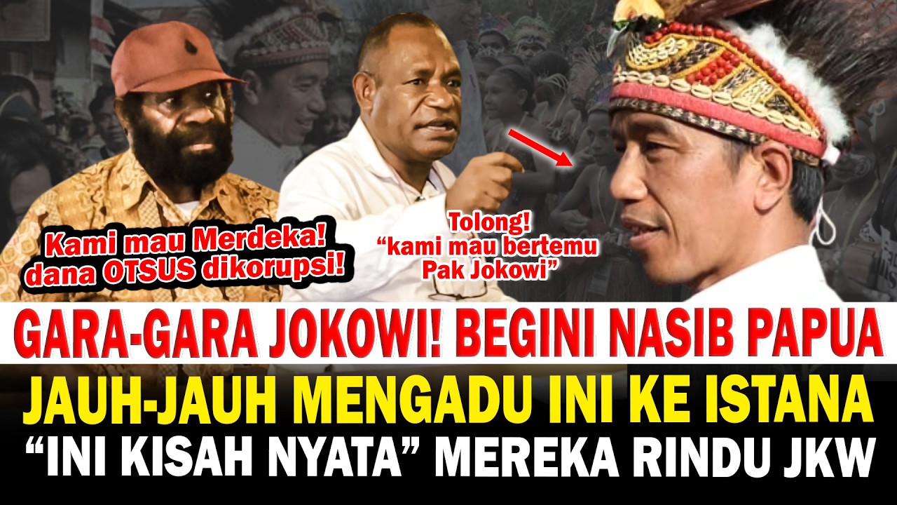 Ini Kisah Nyata Otsus Papua! Gara-Gara Ditinggal Jokowi, Nasib Papua Begini Jadinya Sekarang!