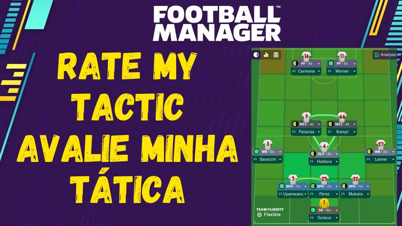 AVALIE MINHA TÁTICA, RATE MY TACTIC