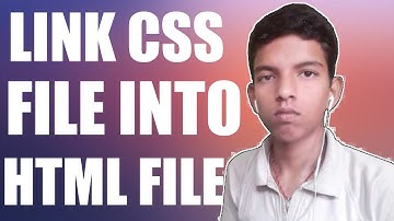 How To Link CSS File Into HTML File Using Smartphone