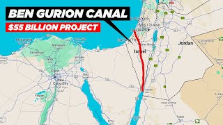 Israel Is Building A $55 BILLION Mega-Canal System Through Gaza!