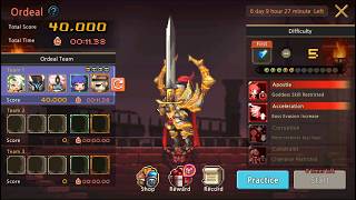 Stage 1-5 Ordeal Order of Lion Knights May 2026 克魯賽德戰記 크루세이더퀘스트 Crusaders Quest