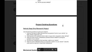 Deep Dive Project Instructions