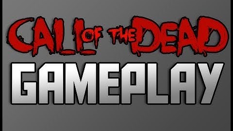 Call of the Dead Zombies: 4 Canadians Play Split Screen GAMEPLAY Part 1